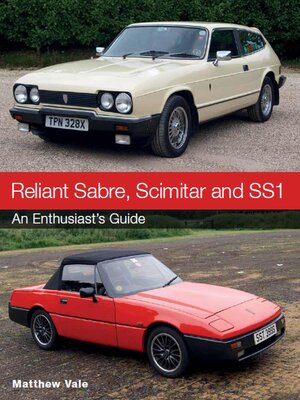 cover image of Reliant Sabre, Scimitar and SS1